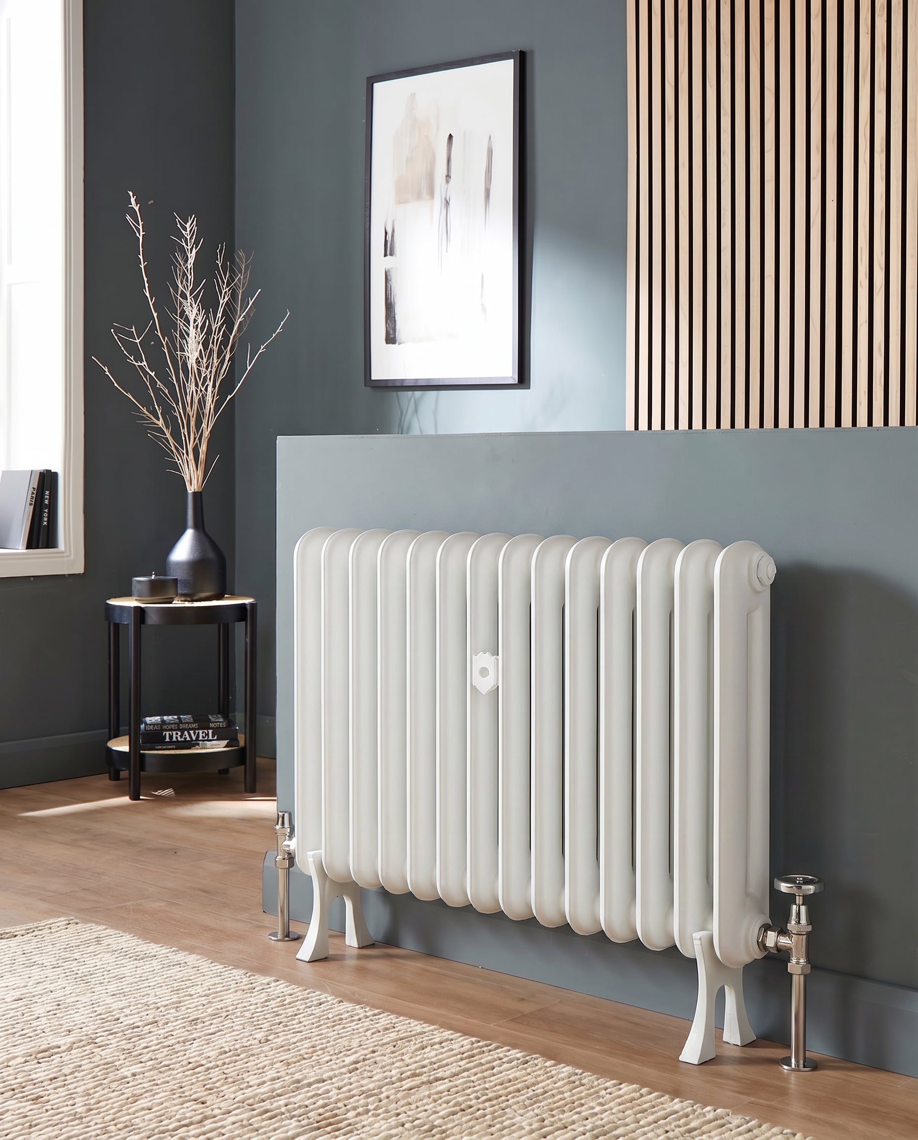 Regal 600x620mm Cast Style Rad  White